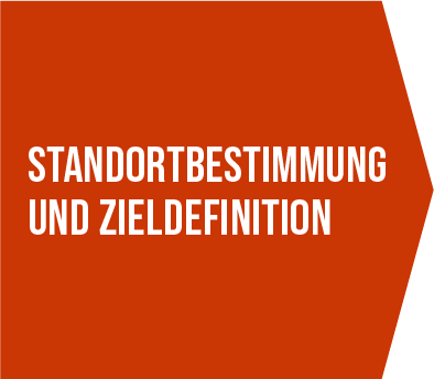 Schritt 1: Standortbestimmung und Zieldefinition